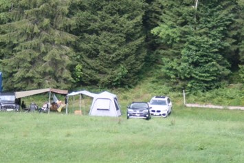 Wohnmobilstellplatz: Das Camp Waldrand für max. 4 Fahrzeuge.  - Müller`s Campingplätze